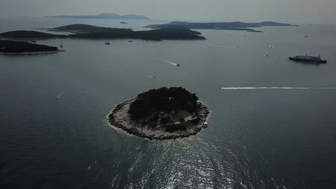 Hvar in Croatia Stock Footage 112973938