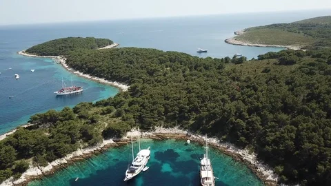 Hvar in Croatia Stock Footage 112974986