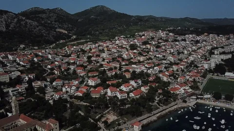 Hvar in Croatia Stock Footage 112975177