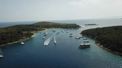 Hvar in Croatia Stock Footage 112982472