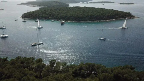 Hvar in Croatia Stock Footage 112984033