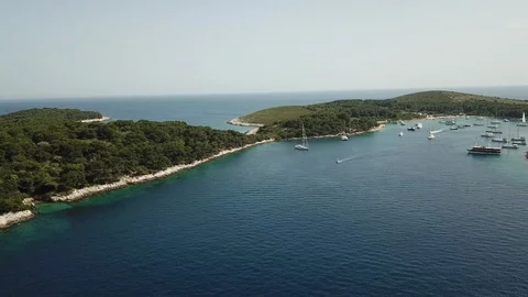 Hvar in Croatia Stock Footage 112984554