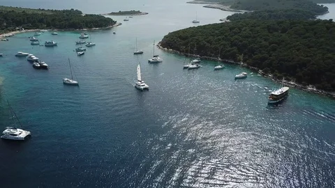 Hvar in Croatia Stock Footage 112984708