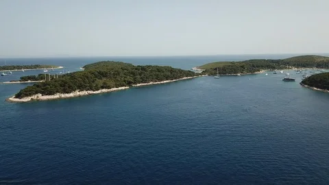Hvar in Croatia Stock Footage 112985425