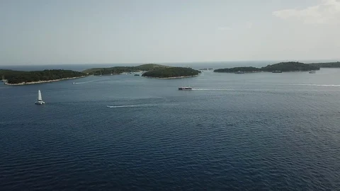 Hvar in Croatia Stock Footage 112986509