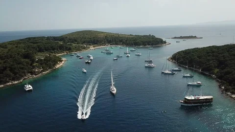 Hvar in Croatia Stock Footage 112986721