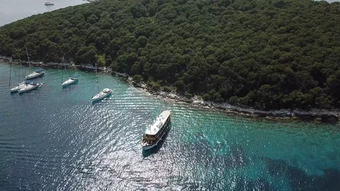 Hvar in Croatia Stock Footage 112987774