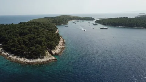 Hvar in Croatia Stock Footage 112987803