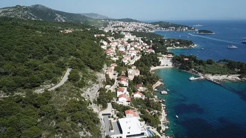 Hvar in Croatia Stock Footage 112989343