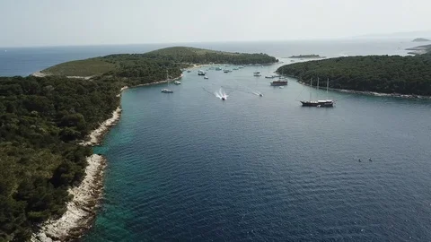 Hvar in Croatia Stock Footage 112989968