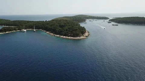 Hvar in Croatia Stock Footage 112991546