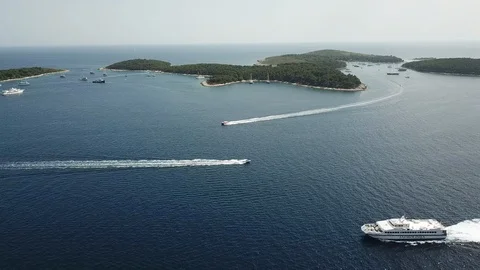 Hvar in Croatia Stock Footage 112993704