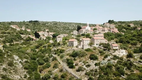 Hvar in Croatia Stock Footage 112996787