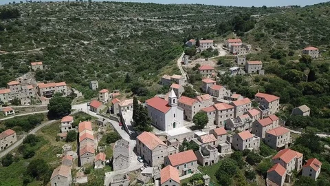 Hvar in Croatia Stock Footage 112999230