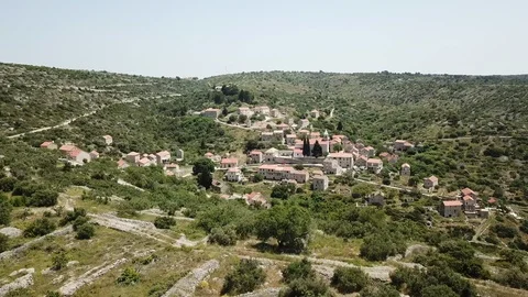 Hvar in Croatia Stock Footage 113000832
