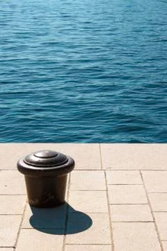 Hvar mooring post Stock Photos