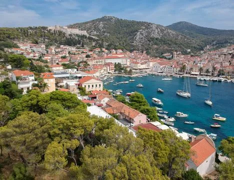 Hvar Sunset Stock Photos