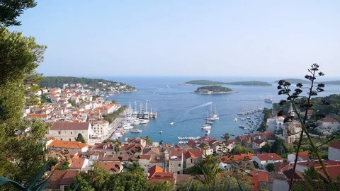 Hvar timelapse - Croatia Stock Footage 126946932