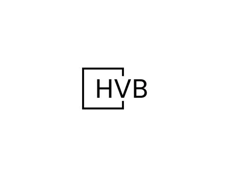 HVB letter initial logo design vector illustration Stock Illustration