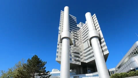 HVB Tower in Munich, Germany Stock Footage 154600235