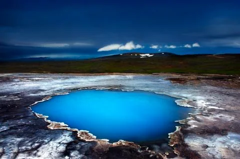 Hveravellir Foto stock