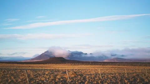 Hverfjall 2 Stock-Fotos