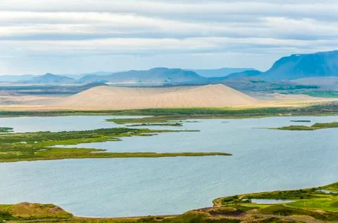 Hverfjall Stock Photos