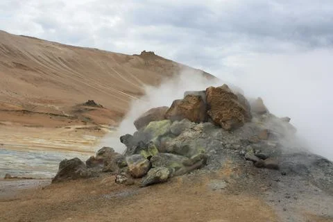 Hverir Stock Photos