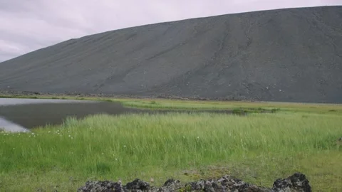 Hverir Wide Cone Stock Footage 191032428