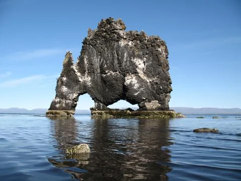Hvitserkur 스톡 사진