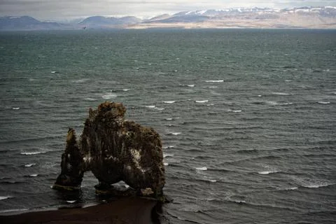 Hvítserkur Stock Photos