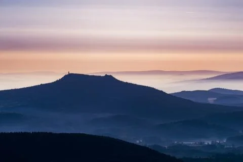 Hvozd peak Stock Photos