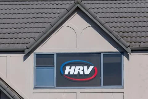 HVR Ventilation Systems sign Stock Photos