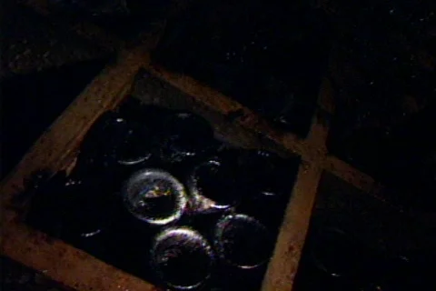 HW wine cellar 02 Stock Footage 491091