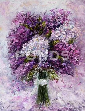 Hyacinth Bouquet Stock Illustration