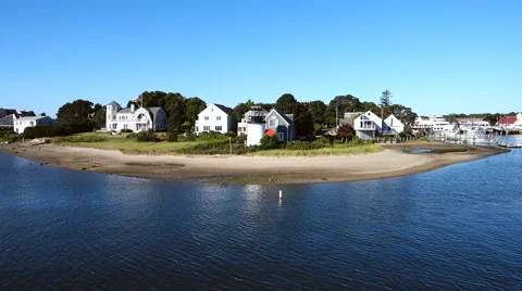 Hyannis Lighthouse Stock Footage 53074387