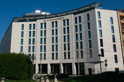Hyatt Regency Sofia Hotel Stock Photos
