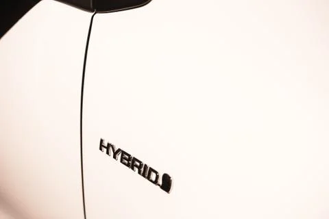 Hybrid car Stock Photos