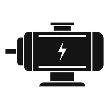 Hybrid engine icon, simple style 스톡 일러스트