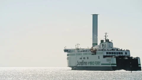 Hybrid Ferry Video stock 263804635