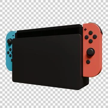 Hybrid Gaming Console Stock Illustration