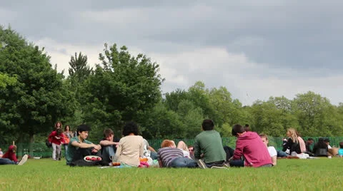 Hyde park Stock Footage 24923636