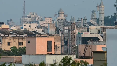 Hydeabad-Citiscape Stock Footage 143367880