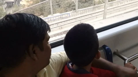 Hyderabad Metro Rail Stock Footage 83164716
