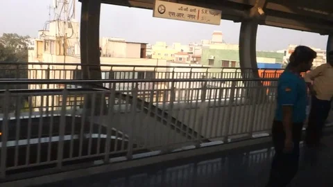 Hyderabad Metro Rail Video stock 83164855