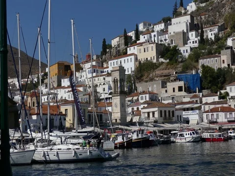 Hydra greece Video stock 78382915