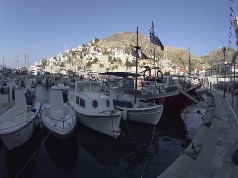 Hydra greece Stock Footage 78384844