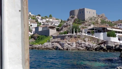 Hydra greece Stock Footage 80110671