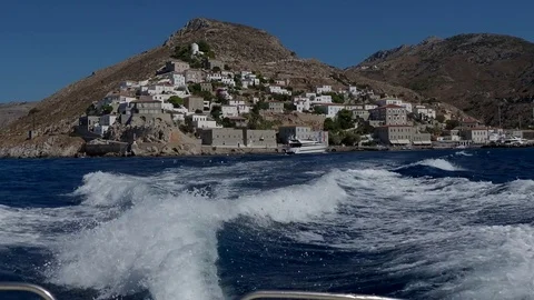 Hydra greece Stock Footage 80111873