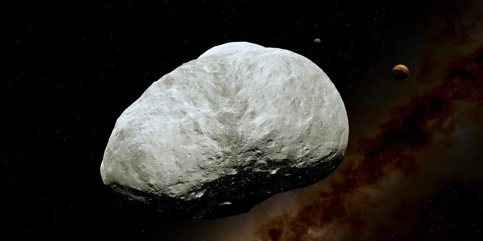 Hydra Pluto Moon Stock Illustration